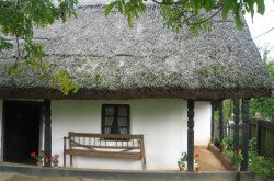 Folk house, Vörs, outside 