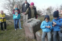 Határkő a Fenyves-hegyen