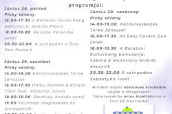 Levendula Hetek második hétvégéjének programja