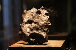 Meteorite Gibbeon in the Pannon Observatory, Bakonybél