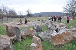 Salföld, kőtenger kőtömbjei