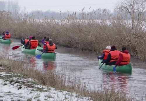 Wassertouren auf dem Hévíz-Kanal